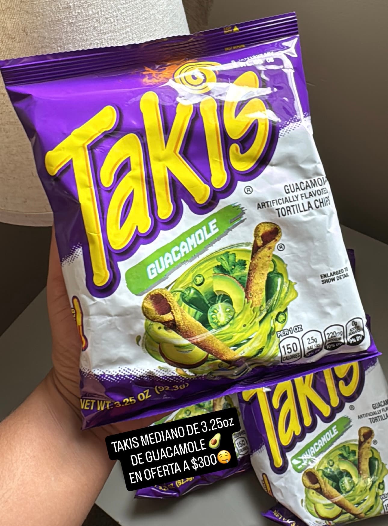 Takis Guacamole 3.25 oz