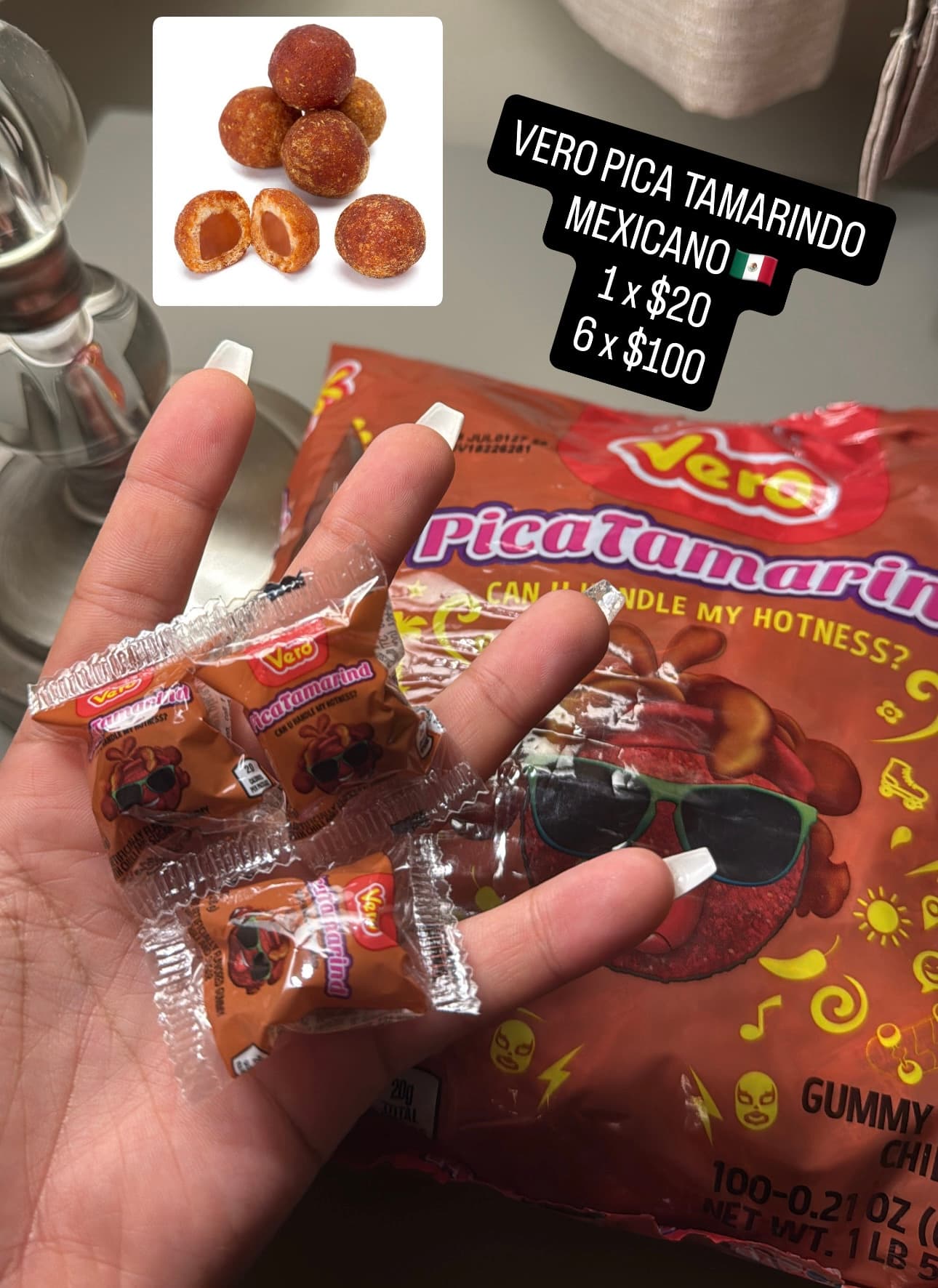 Vero PicaTamarind dulce de tamarindo picante