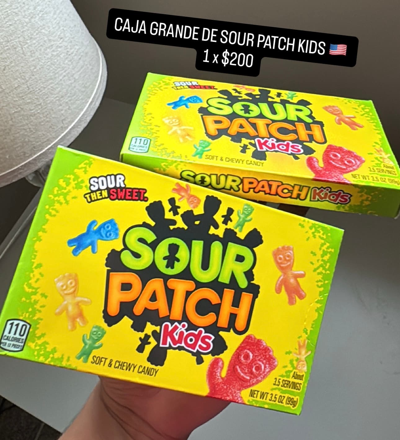 Sour Patch Kids caja grande 3.5 oz