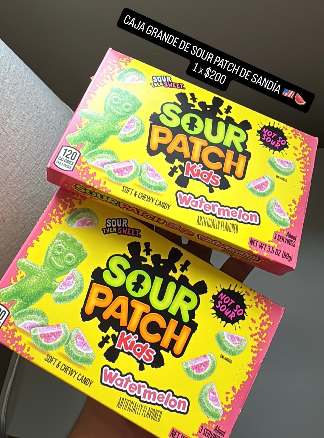 Sour Patch Kids Watermelon caja grande