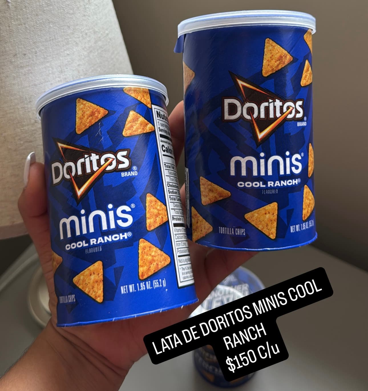 Doritos Minis Cool Ranch en lata