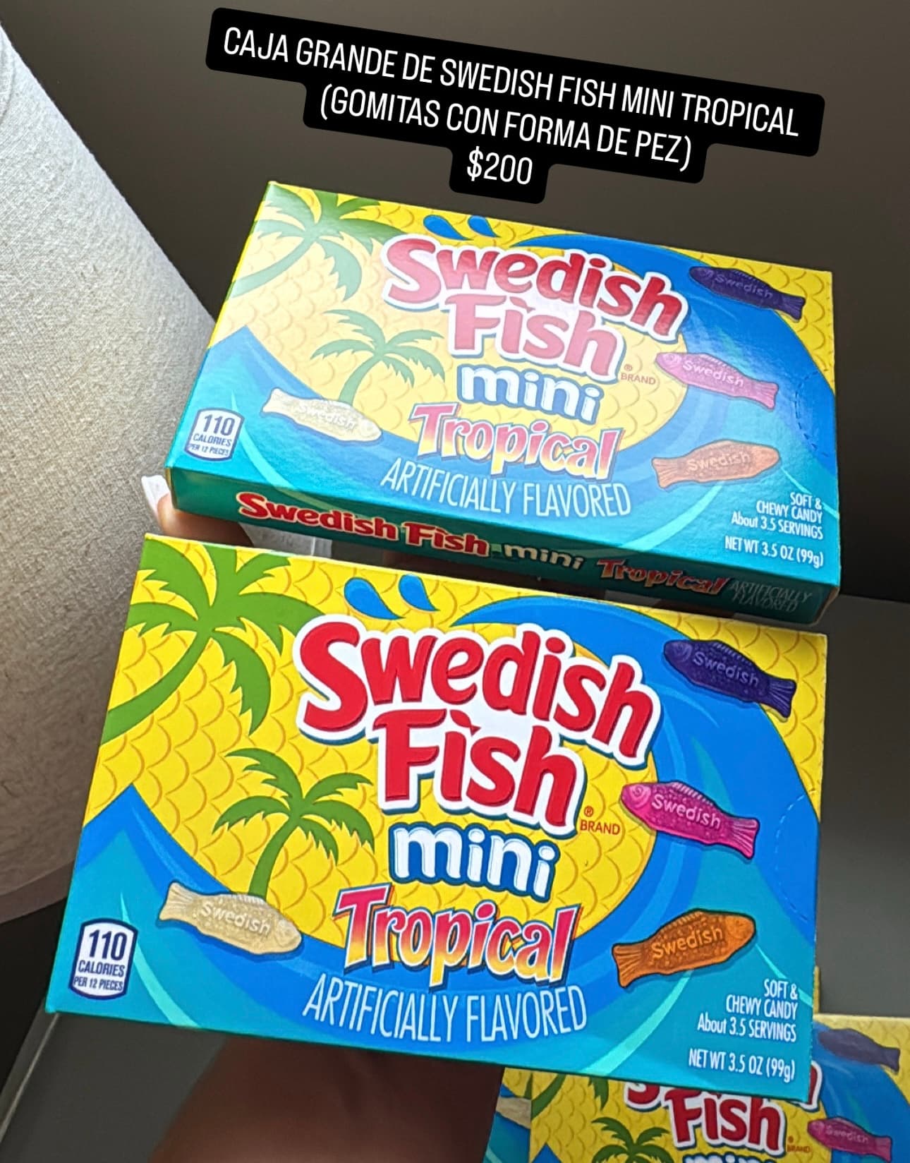 Caja grande de Swedish Fish Mini Tropical