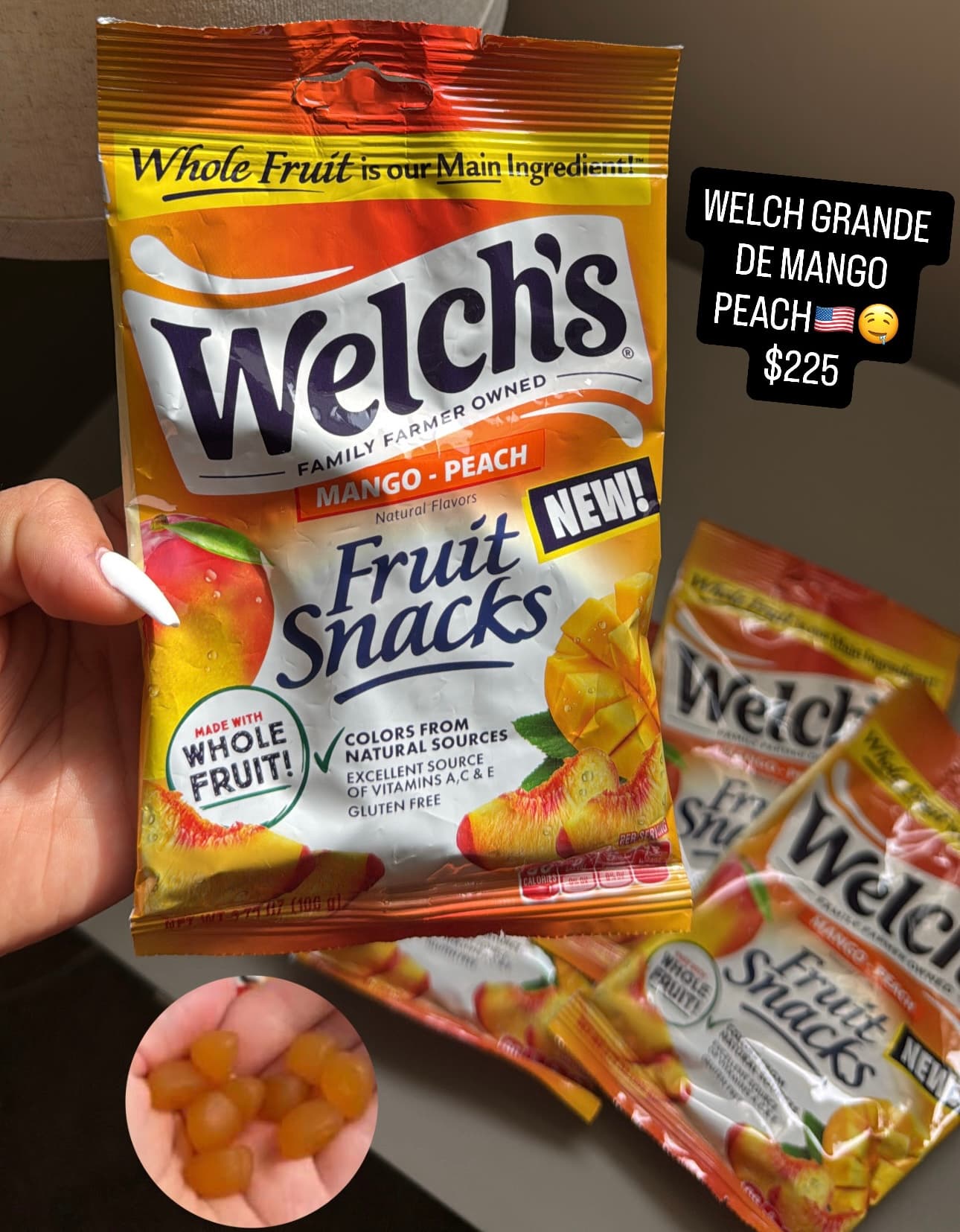 Welch's Fruit Snacks Mango Peach