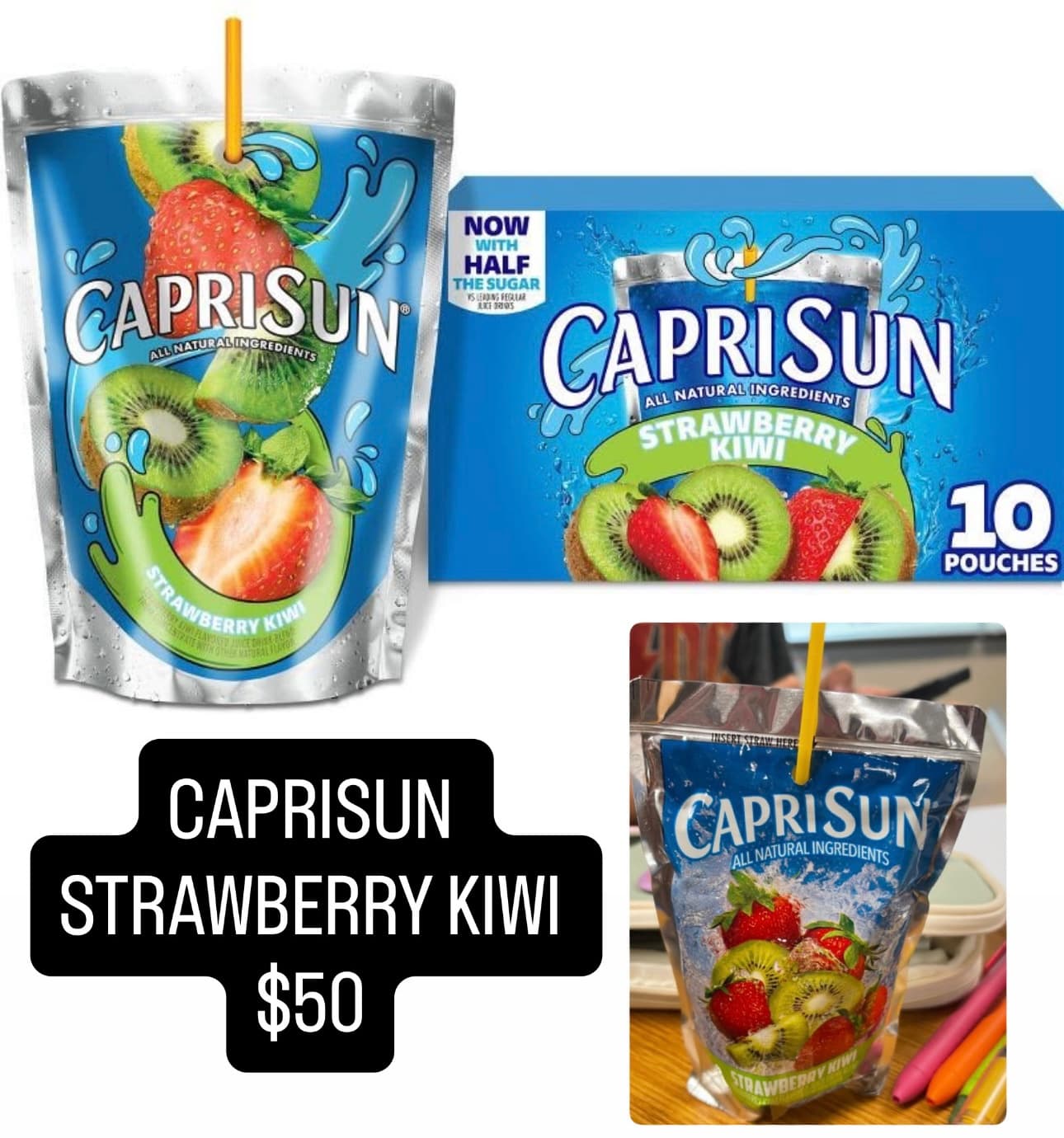 Capri Sun Strawberry Kiwi