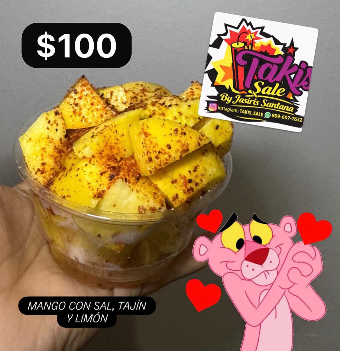 Mango con sal, Tajín y limón