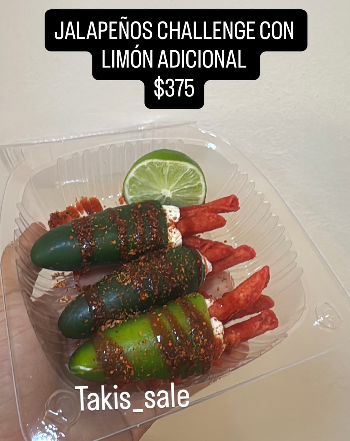 Jalapeños Challenge con limón adicional