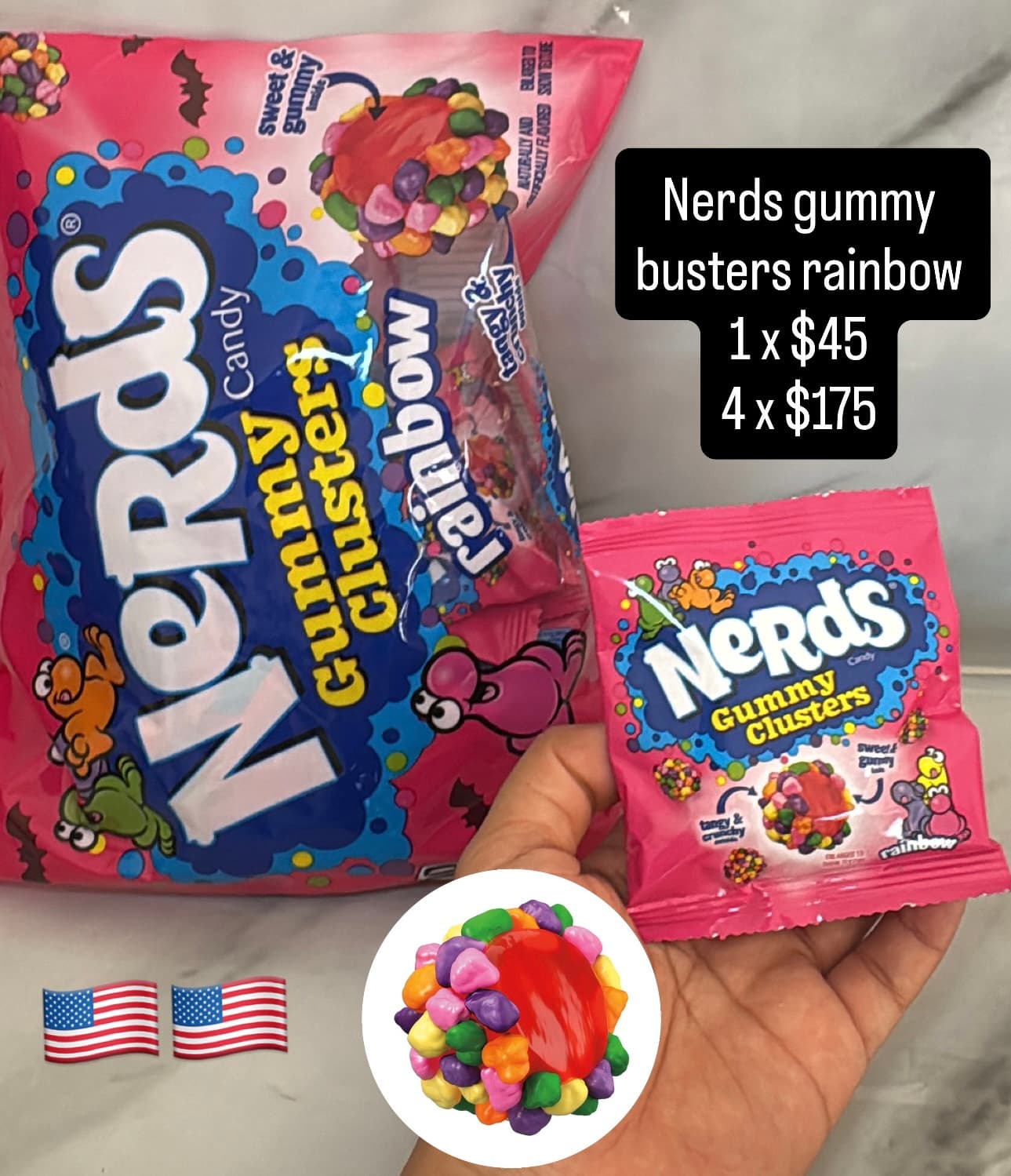 Nerds Gummy Clusters Rainbow