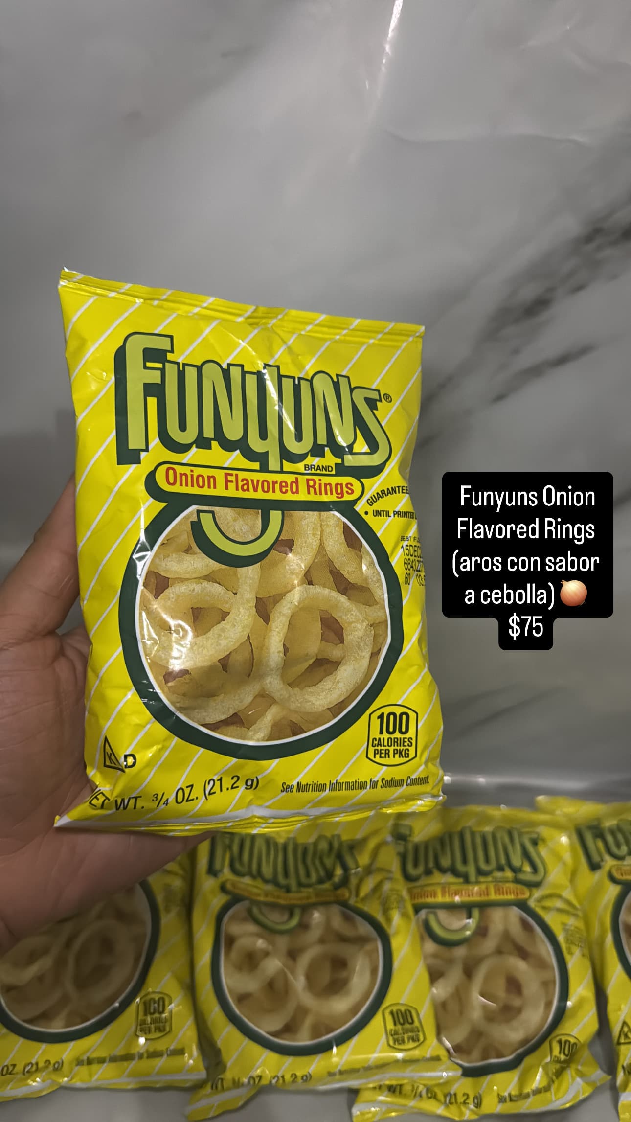 Funyuns Onion Flavored Rings
