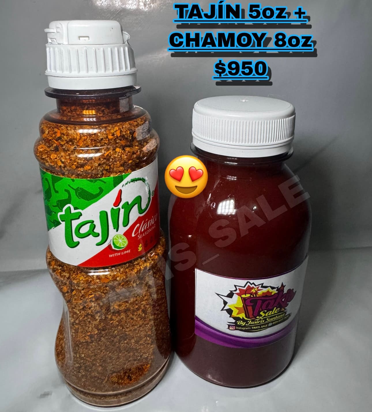 Combo Tajín Clásico con lima 5 oz + chamoy 8 oz