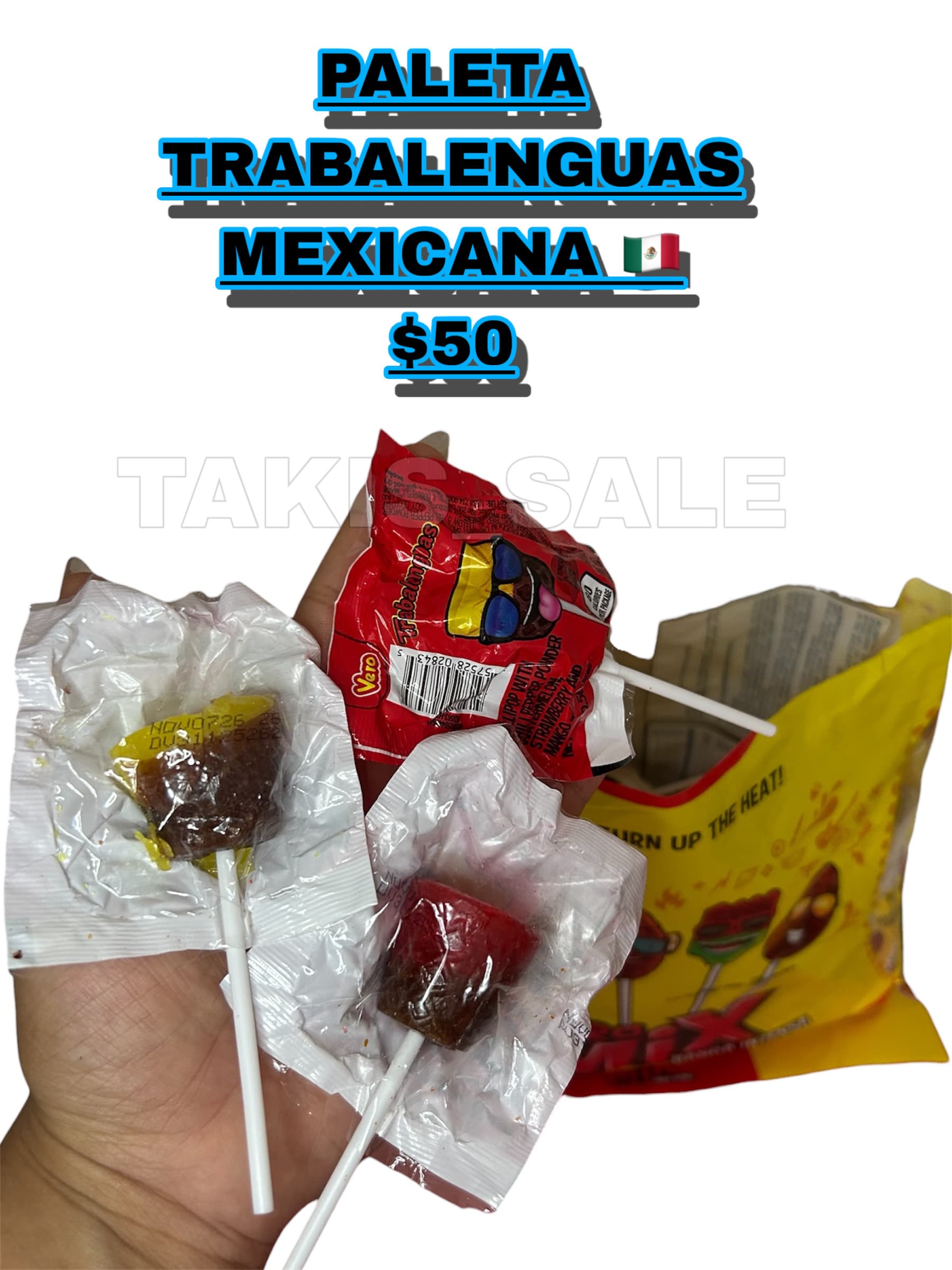 Paleta Trabalenguas Mexicana Vero
