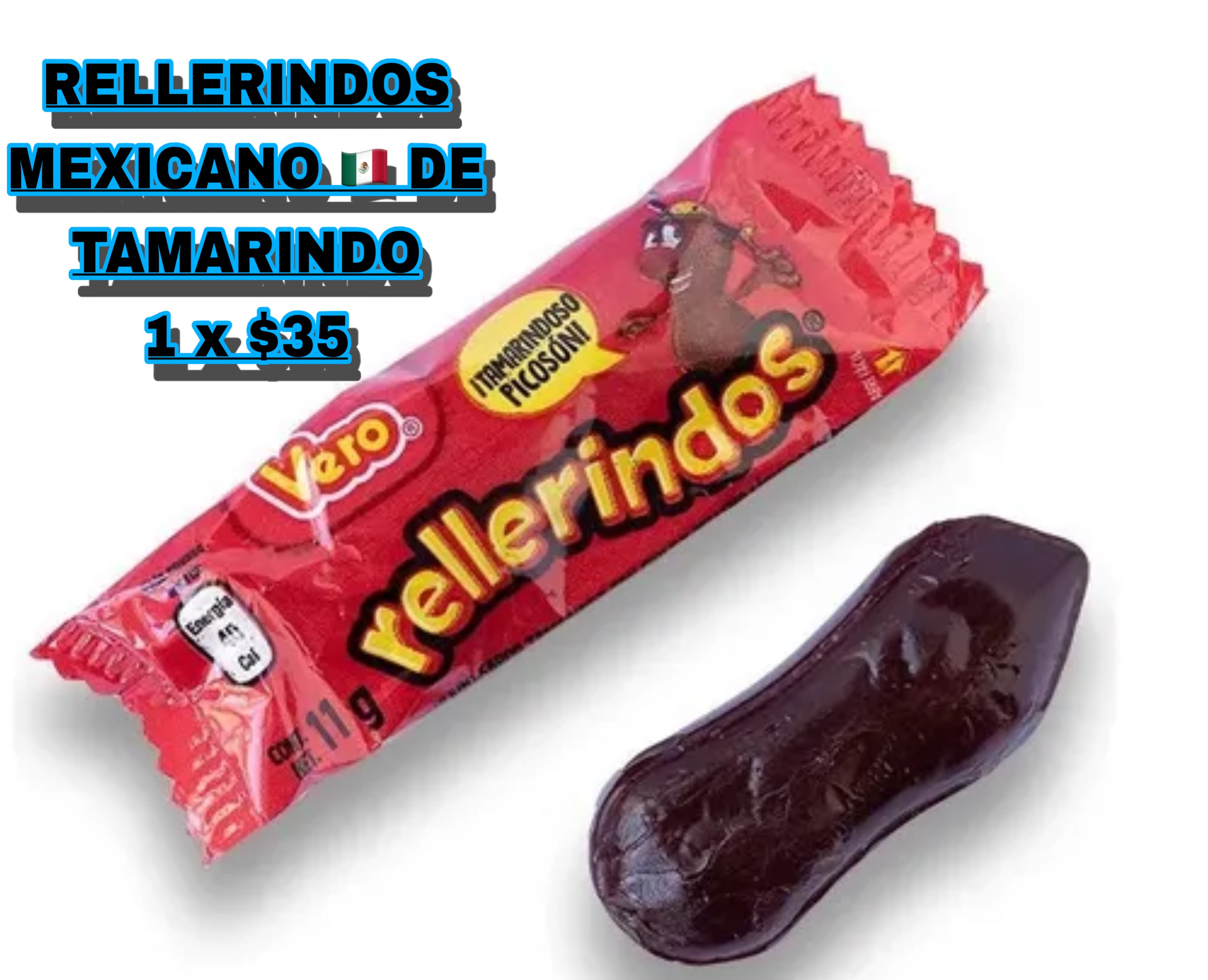 Vero Rellerindos sabor tamarindo 11 g
