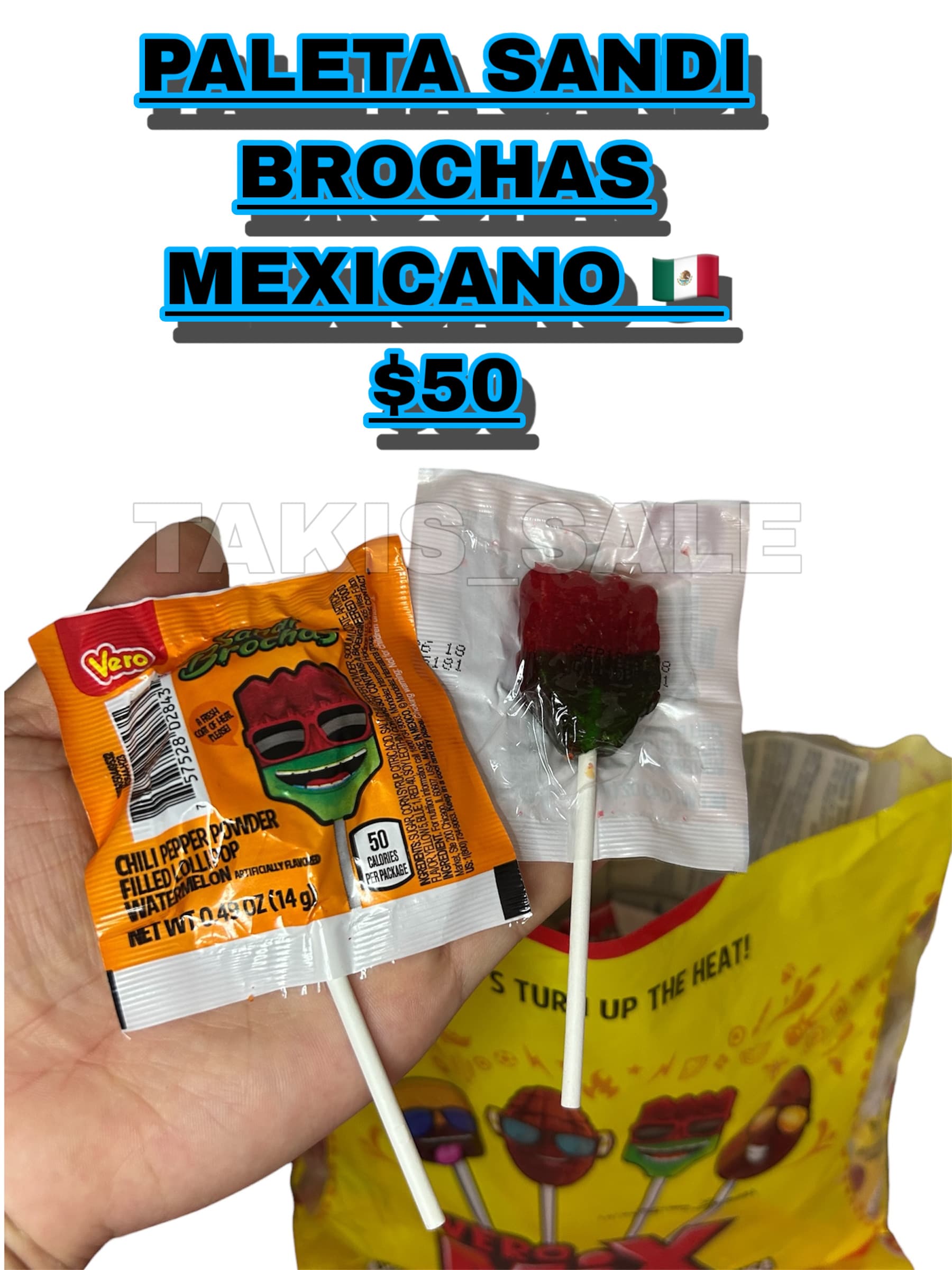 Paleta Sandi Brochas Mexicano Vero